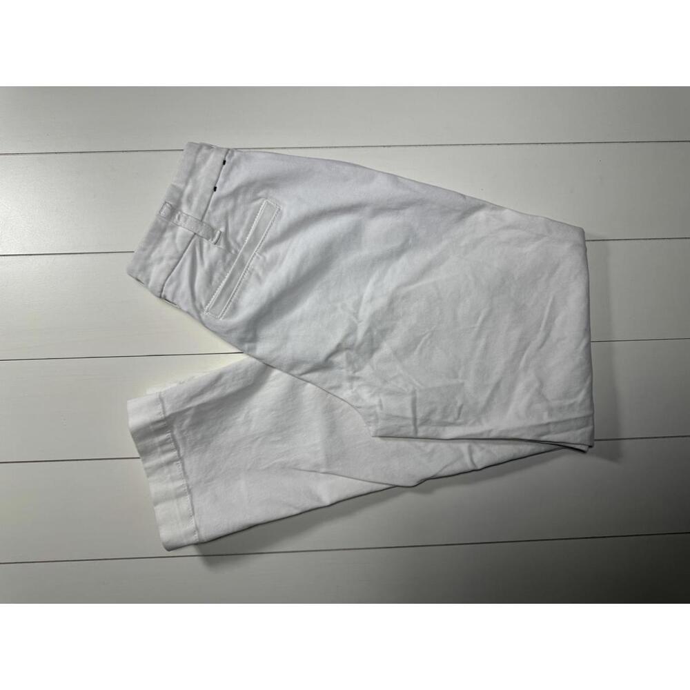 J.Crew White High-Rise Girlfriend Chino - Size 00